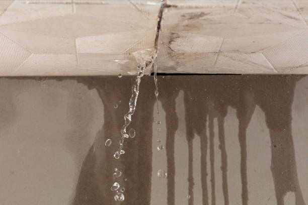Professional Burst Pipe Cleanup technician working in Latham, NY